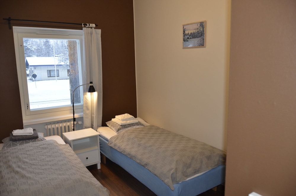 Imatran Portti Economy Twin Room, Shared Bathroom