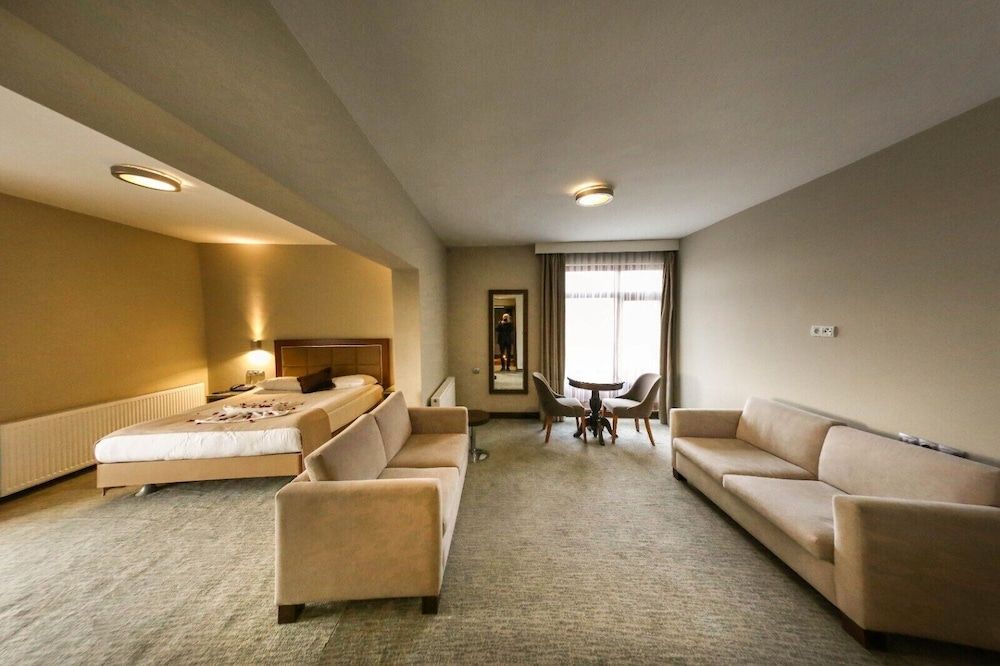 Hitit Otel Deluxe Suite, 1 King Bed with Sofa bed, Air conditioning, City View 3