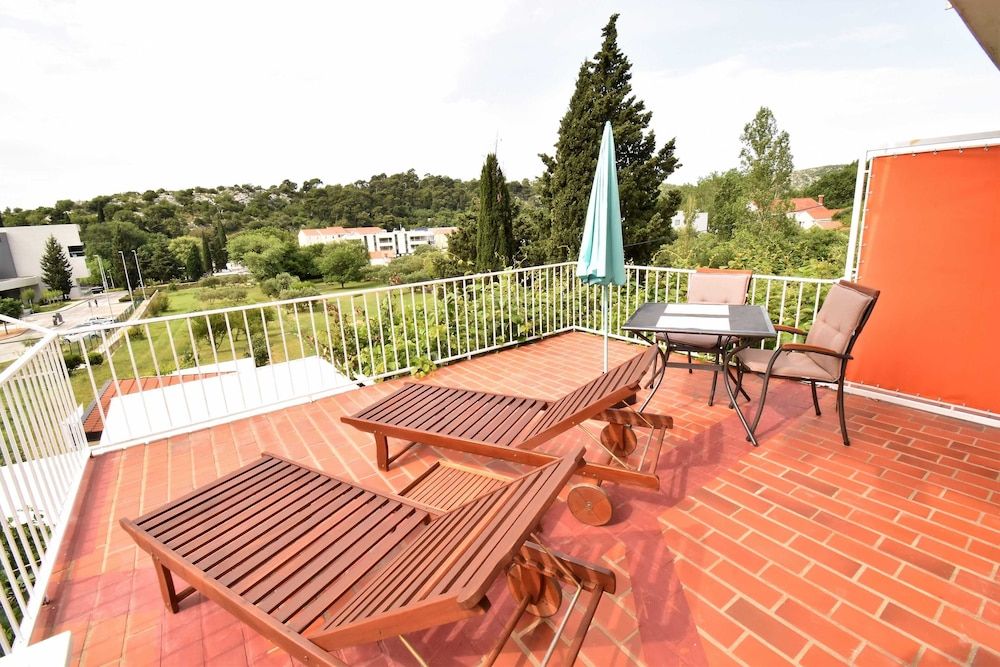 Double Room, Terrace, Garden View