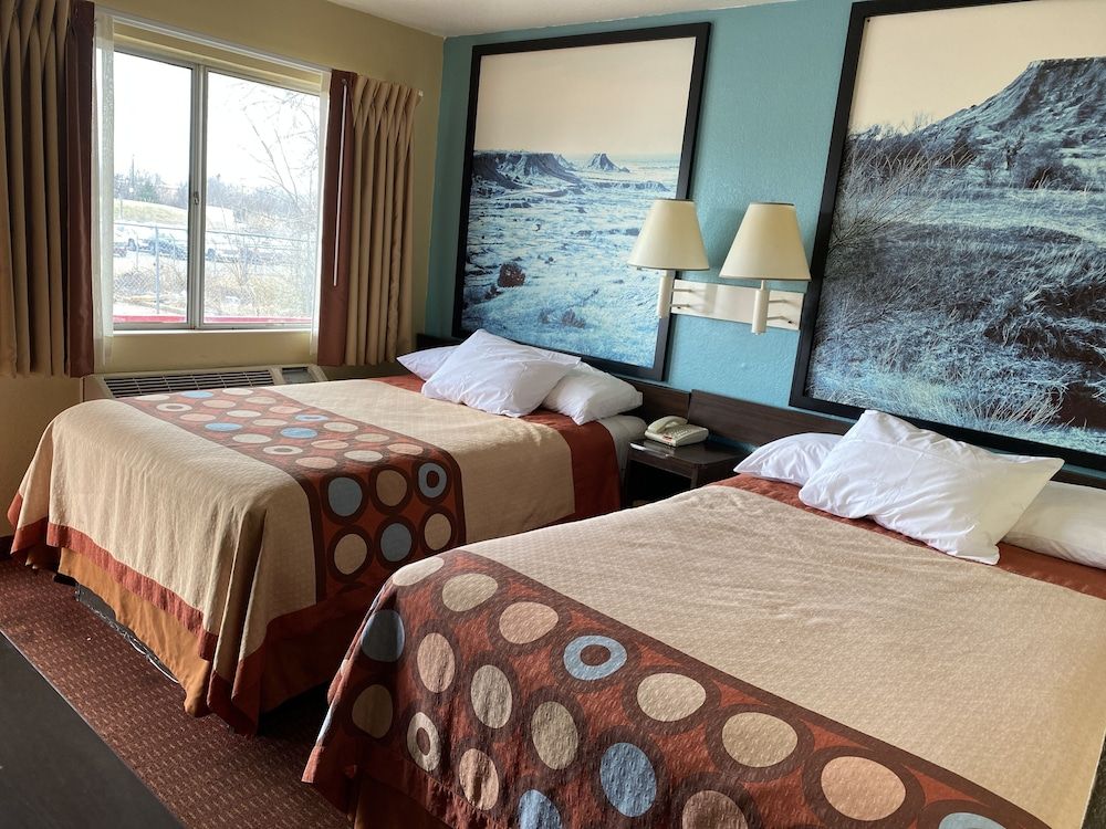 Double Room, 2 Double Beds, Smoking