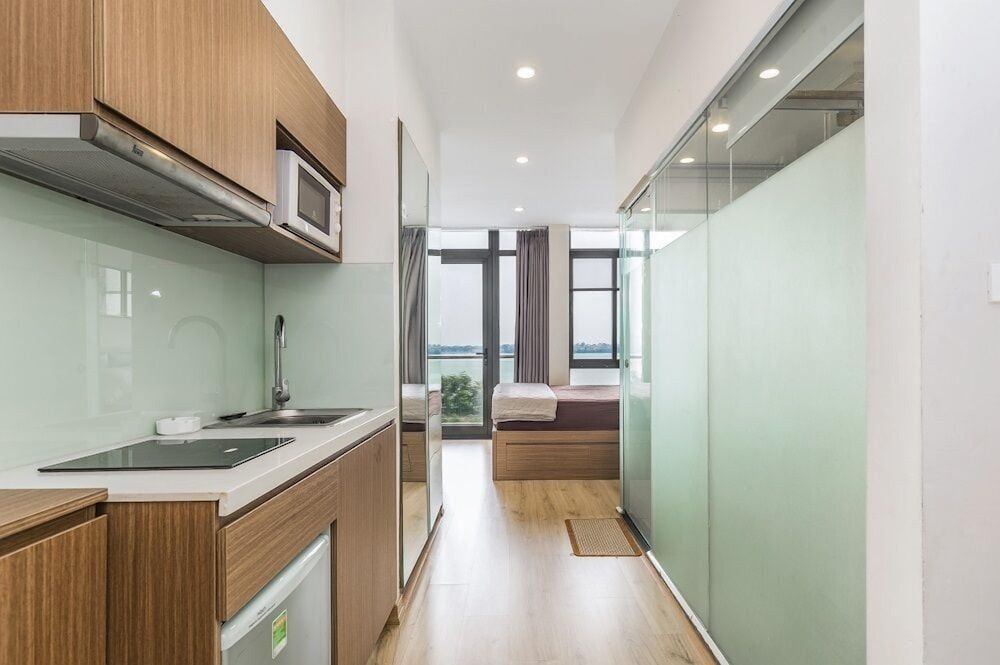 Lotus Inn Serviced Apartment Studio, Balcony, Lake View 12