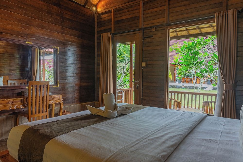 Rijet Villa Beach & Restaurant Deluxe Room, 1 King Bed, Pool View 4