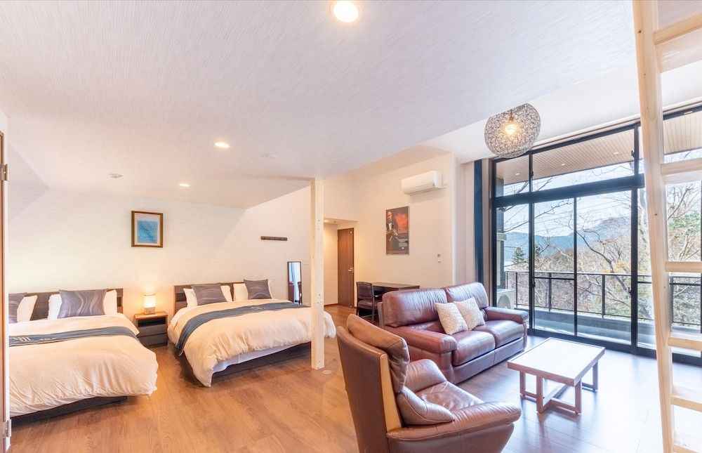 Villa Hakone Stage VILLA F, Western style Room, 55.48 square meter + Loft 5