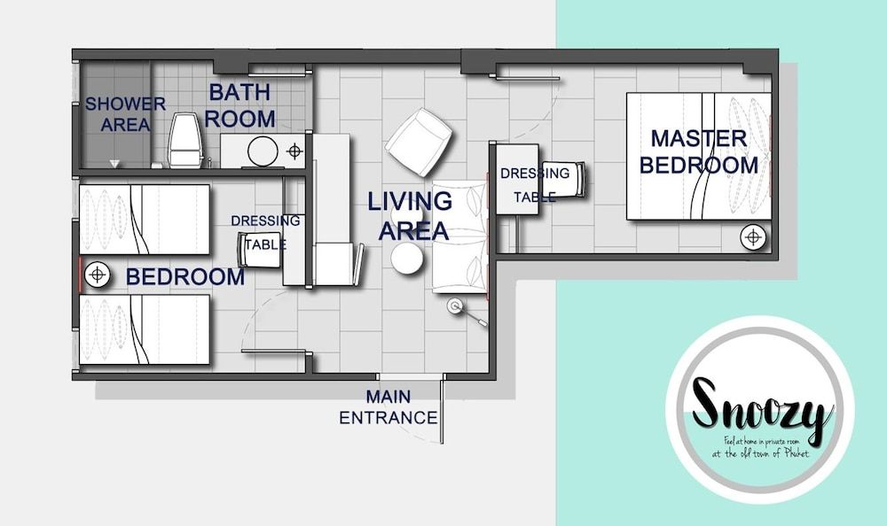 Snoozy Superior Apartment, 2 Bedrooms 3