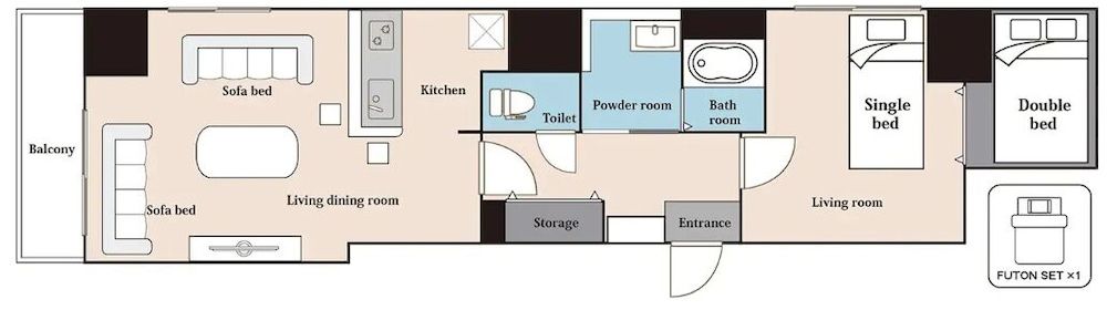 Galaxy Apartment, Non Smoking 12