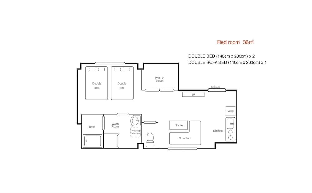 Elizabeth Garden Shinmachi Superior Room (ES32) 11