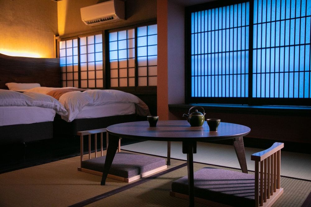 Japanese Western Suite, Simmons Bed - Funamori Style Sashimi/Bungo Beef Steak/Onsen Steamed Cuisine