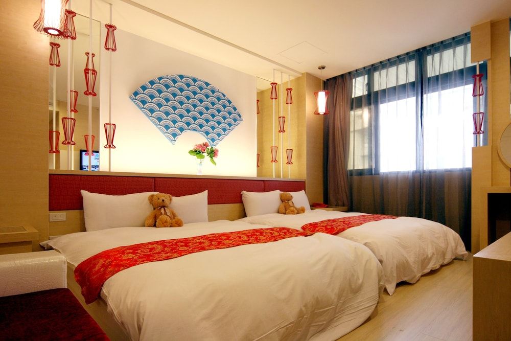 Tan Hui Hotel Deluxe Quadruple Room, 2 Double Beds, Non Smoking