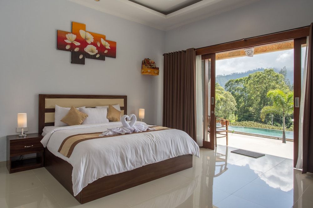 Mount Batur Villa Deluxe Suite, 1 King Bed, Mountain View
