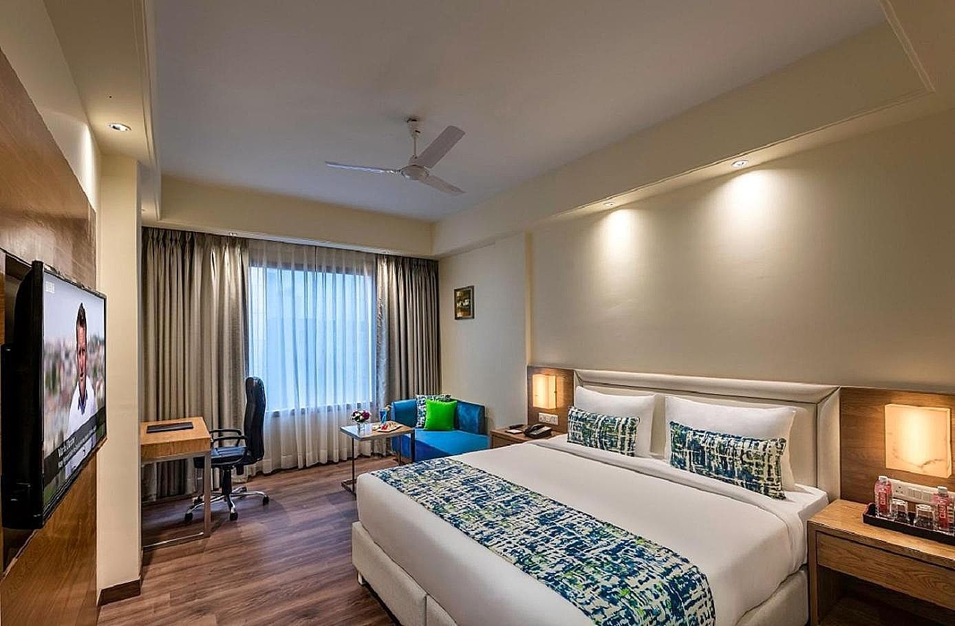Lords Inn Jaipur Club Twin Bed  4