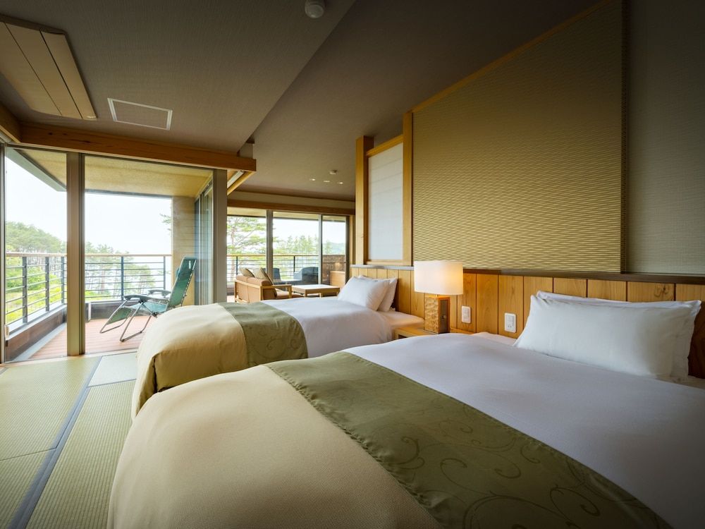 Japanese Western Style Room with Private Open-air Bath for 2 Guests, 3F