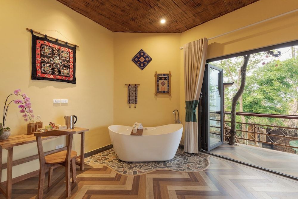 Puluong Natura Bungalow Deluxe Double Room, 1 Bedroom, Garden View 6