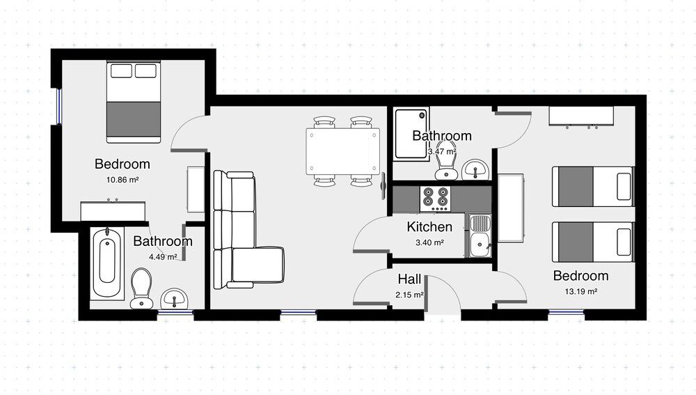 Wallis Farm House Cottage, Ensuite (The Old Barn) 5