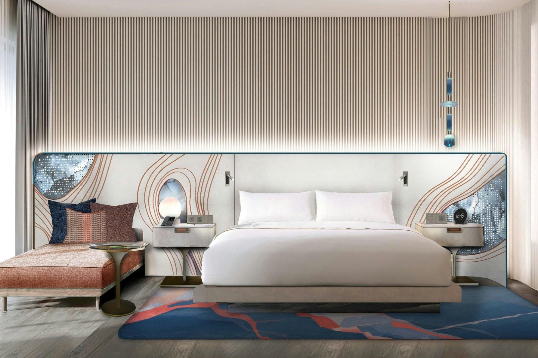 Premier Deluxe, Guest room, 2 Queen, Pool view, Balcony