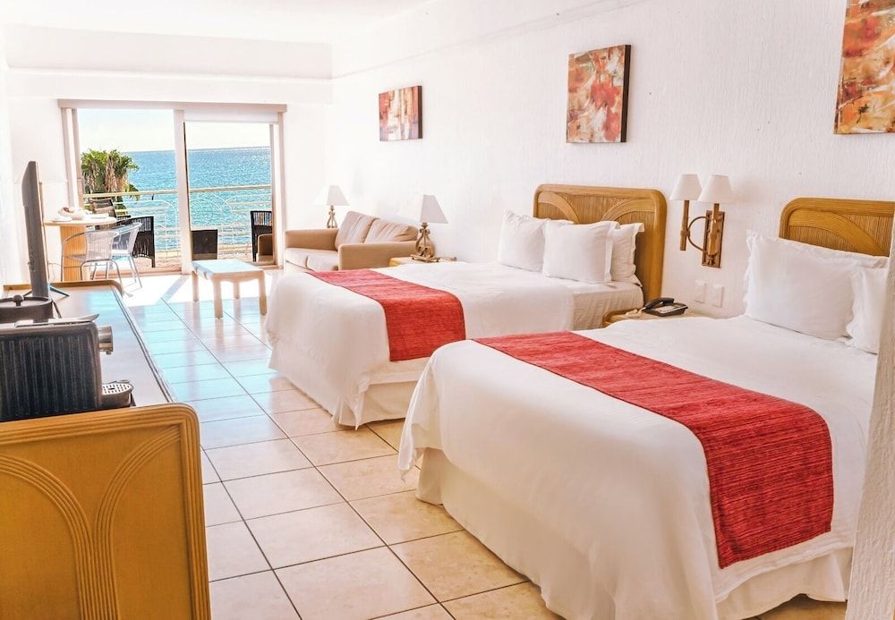Superior Room, Multiple Beds, Balcony, Ocean View