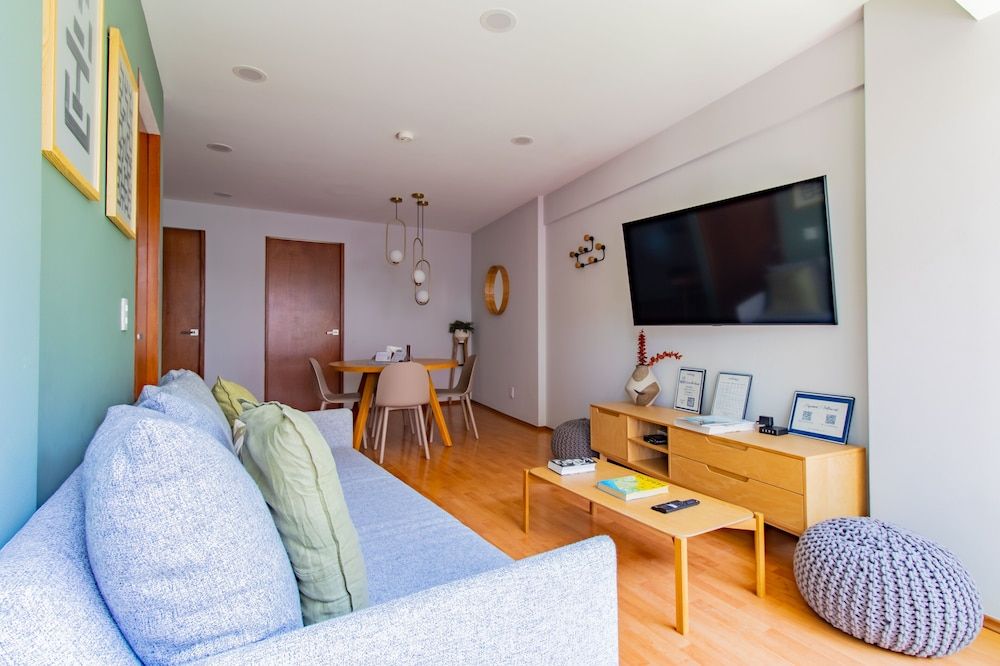 Capitalia Anzures Polanco Deluxe Apartment, Balcony (301) 13