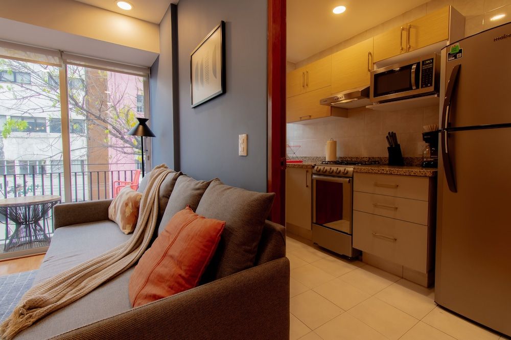 Capitalia Anzures Polanco Deluxe Apartment, Balcony (301) 18