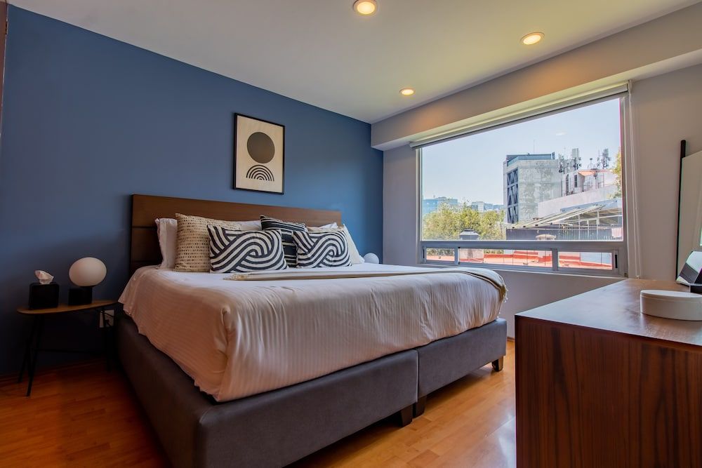 Capitalia Anzures Polanco Deluxe Apartment, Balcony (301) 2