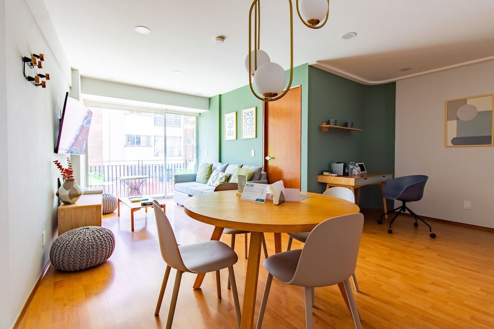 Capitalia Anzures Polanco Deluxe Apartment, Balcony (301) 14