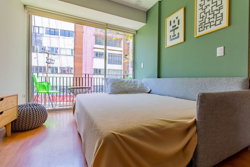 Capitalia Anzures Polanco Deluxe Apartment, Balcony (301) 6