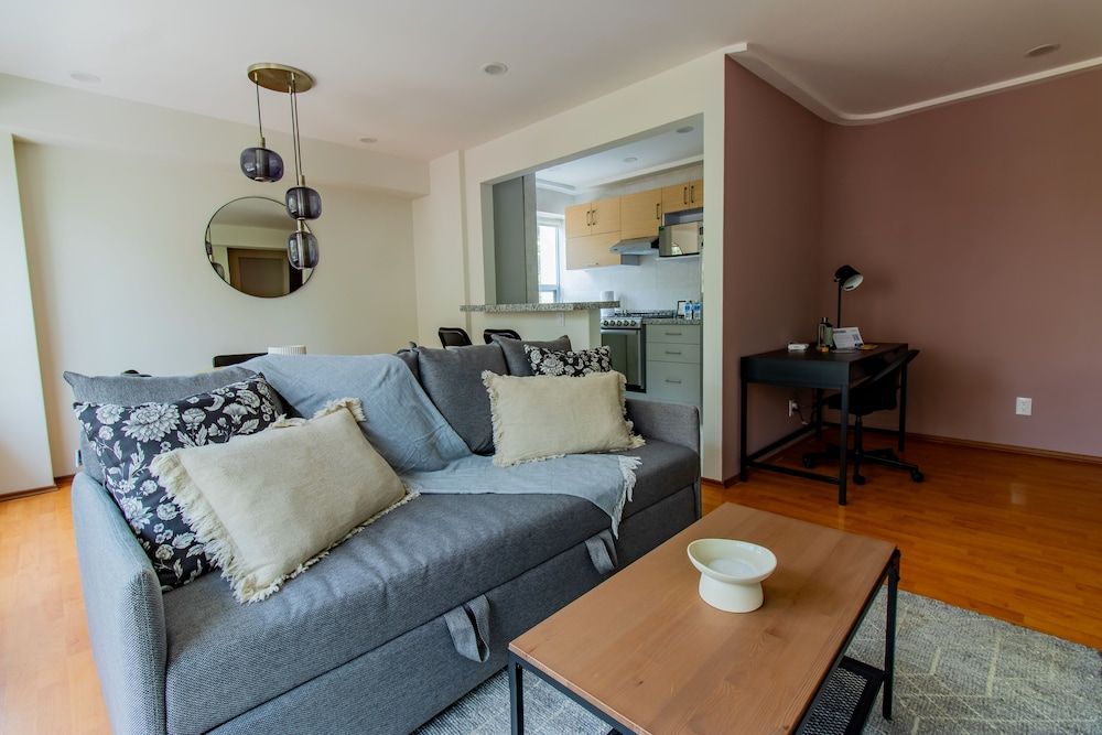 Capitalia Anzures Polanco Deluxe Apartment, Balcony (301) 17