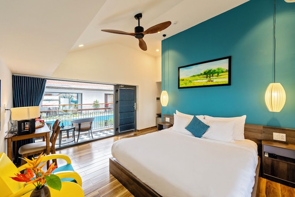 The Nam An Villa Hoi An Superior Queen Pool View 2