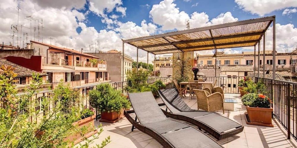 undefined Trastevere Attic with private terrace 10