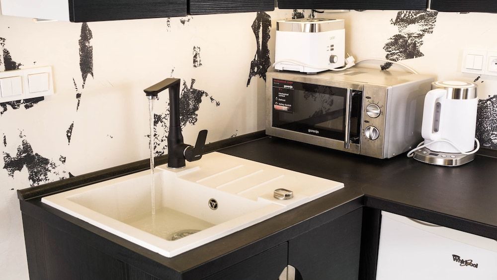 undefined Black & White Apartment by Wenceslas Sq. 10