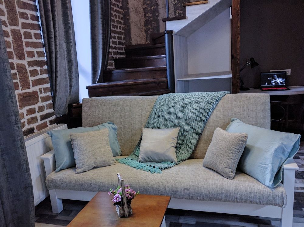 Cozy Studios on Freedom Square Luxury Studio, Kitchen, Courtyard View 61