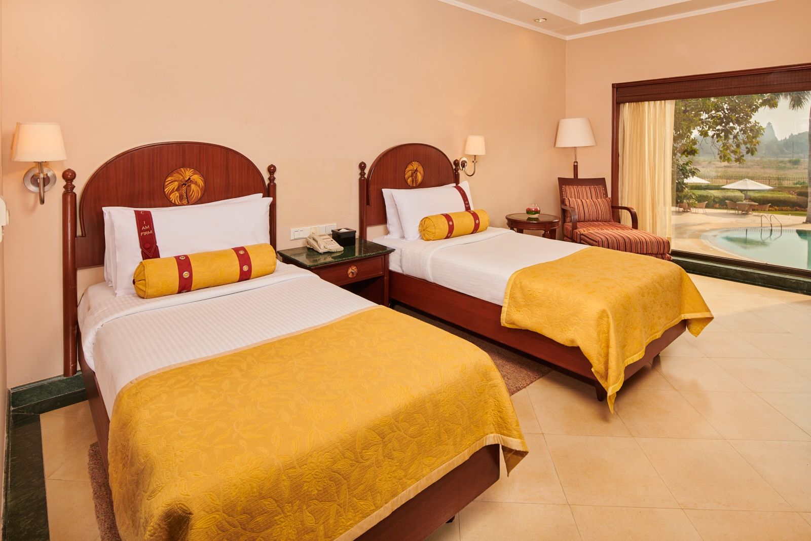 The Lalit Temple View Khajuraho Deluxe Room, 2 Twin Beds, Garden View 2
