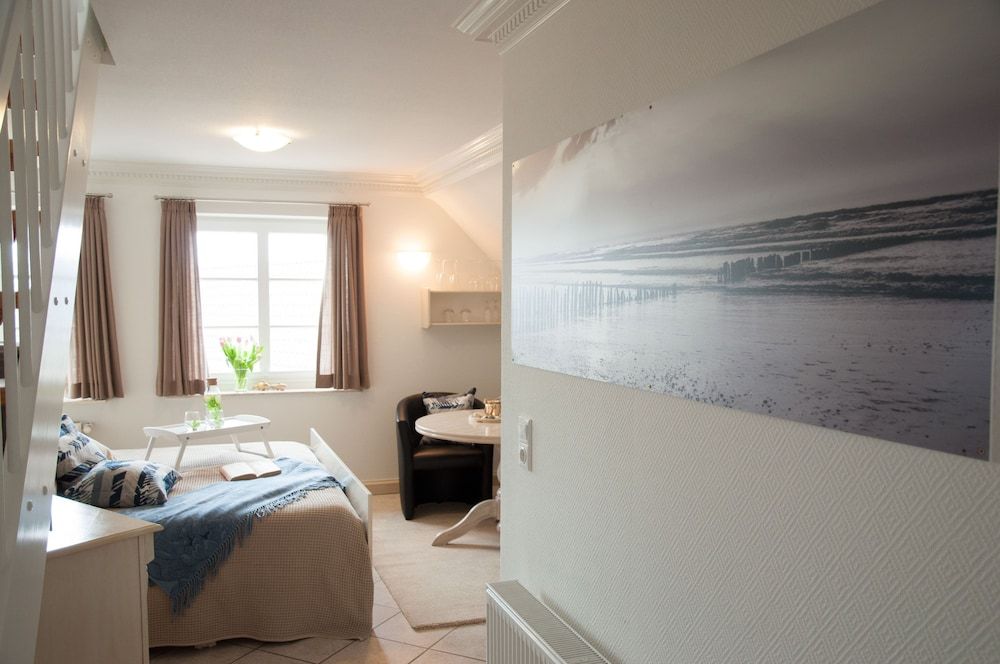 Freie Sicht Das Nordsee-Gesundheitshaus 1 Classic Apartment, 1 Bedroom, Garden View (Pider Lüng) 3