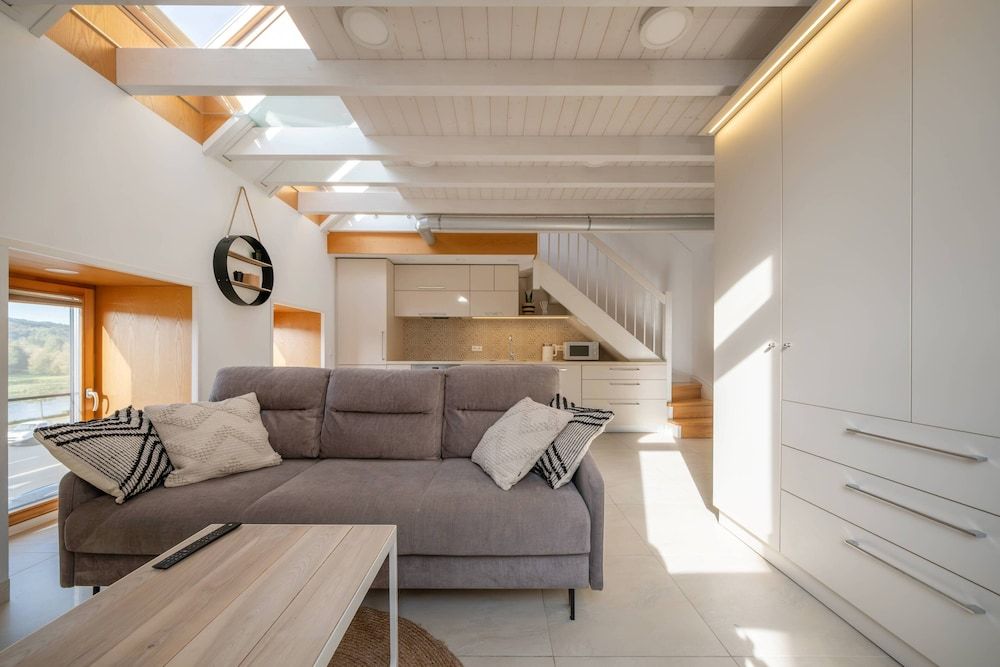 King Mindaugas Apartments Executive Studio, 1 Bedroom, Kitchen, River View 10