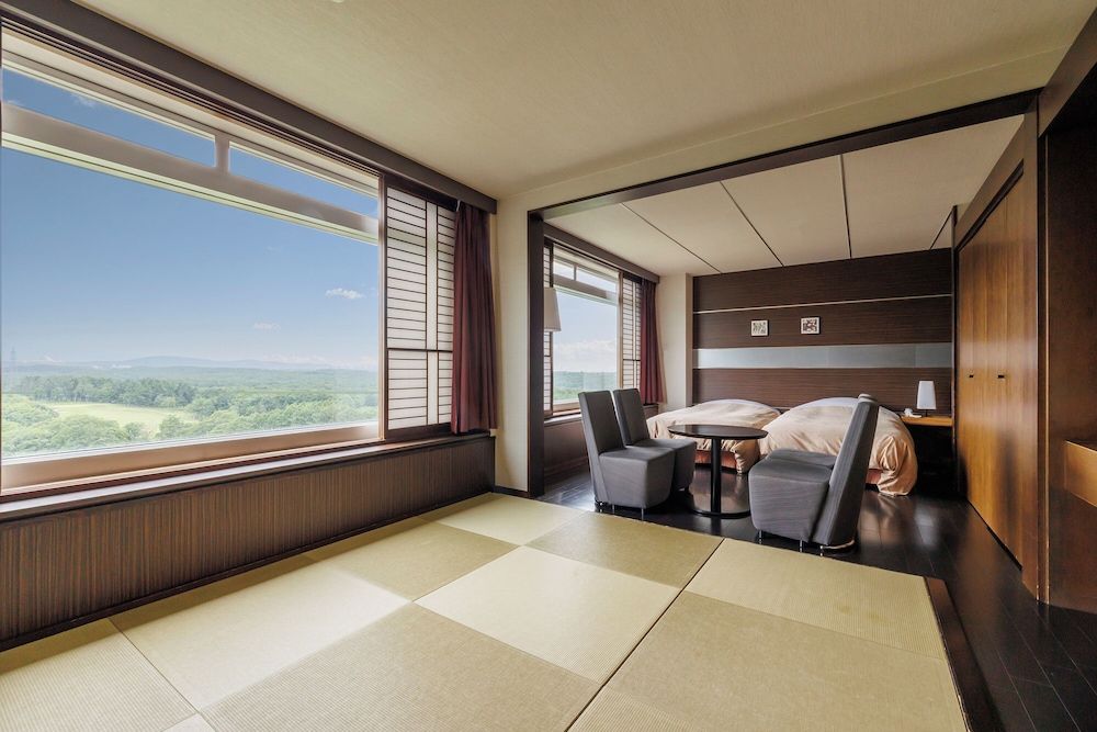 Sapporo Kitahiroshima Classe Hotel Deluxe Room with Tatami area - Non-Smoking (Please book as an adult if your child needs a bed) 12