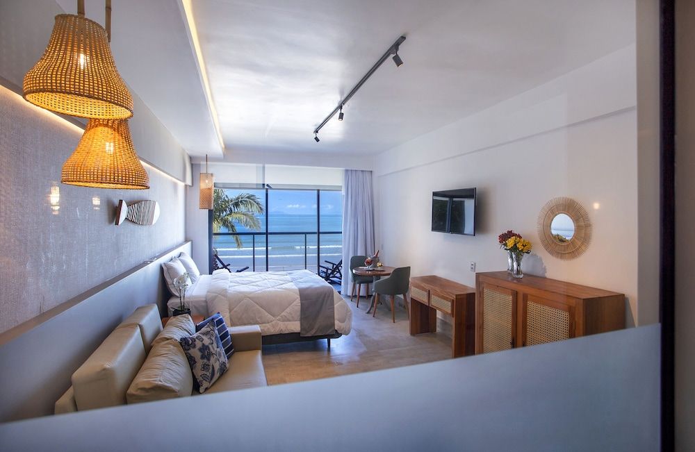 HOTEL VILLAGE ENSEADA Suite Luxo Frente Mar Casal 5