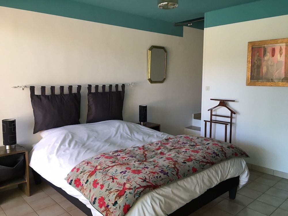 Chambres d'hôtes - La Villa des Poètes Double Room (Azzurra)