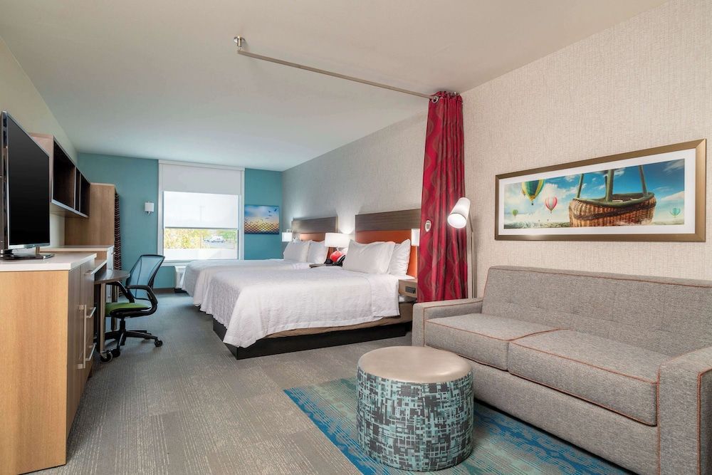 Studio, 2 Queen Beds, Accessible (Hearing)