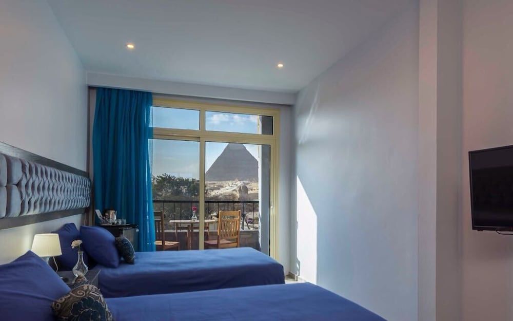 Pyramids View inn Bed & Breakfast Panoramic Double or Twin Room, 2 Twin Beds, Balcony