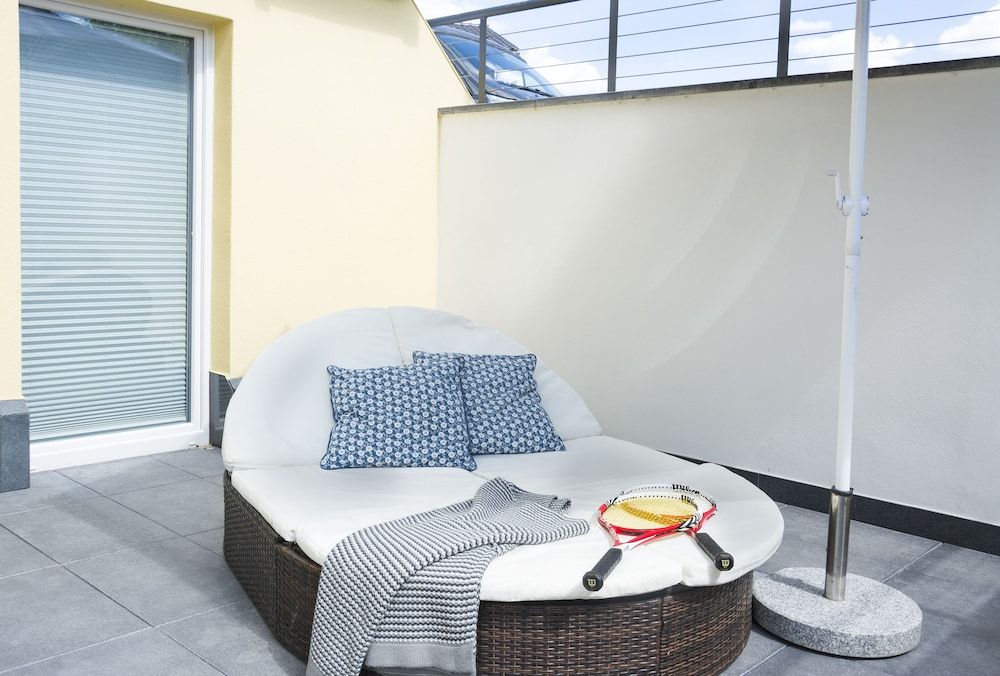 Freie Sicht Das Nordsee-Gesundheitshaus 2 Deluxe Apartment, 1 King Bed, Beachfront 6