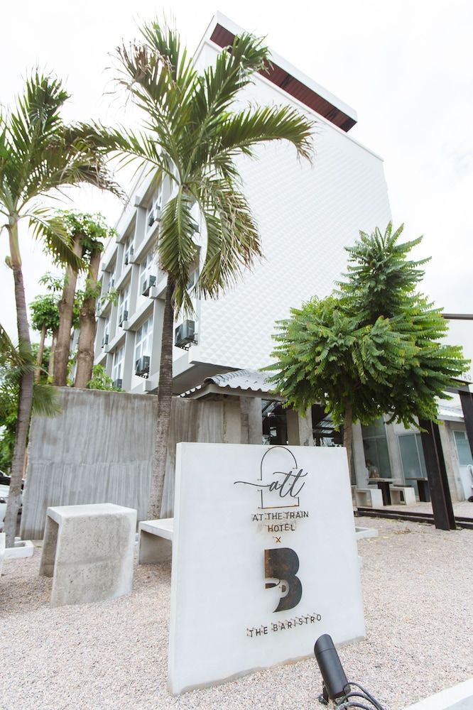 undefined At the train