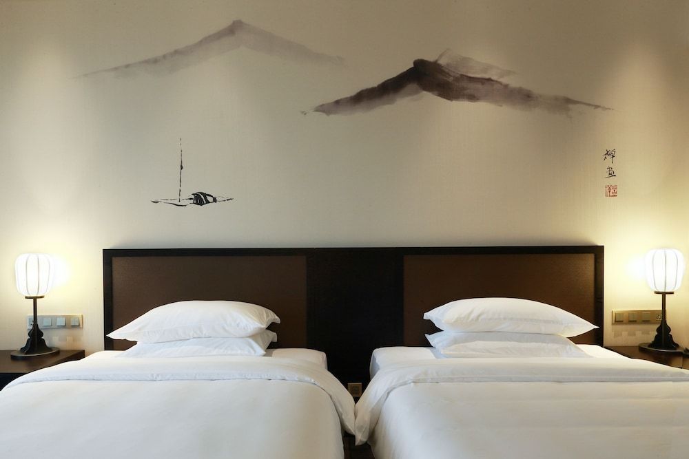 Premium Double Room, meat products are not allowed, proof of marriage is required for couples.