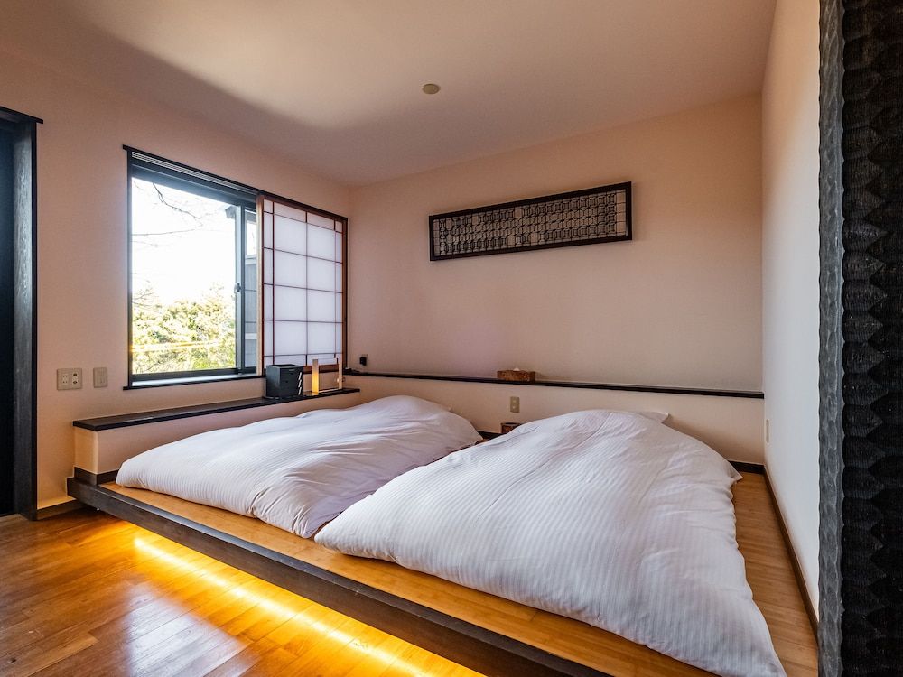 Nagomi no Yado Hanagokoro Japanese-Western Double or Twin Room 35 Sqm, Non Smoking(Guest room with open-air bath)