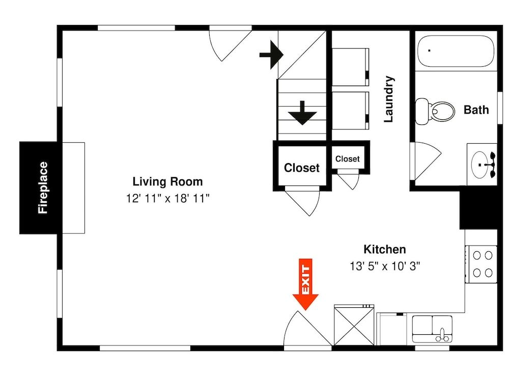 Sweet Surrender by Jackson Mountain Rentals Studio (1 Bedroom) 13