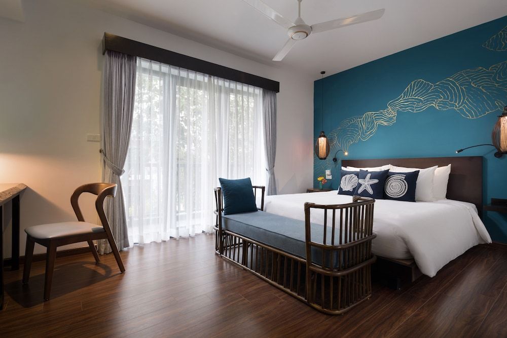 The Blue Alcove Deluxe Double or Twin Room, Balcony 3