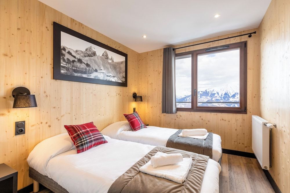 4-room apartment for 8 people with mountain view