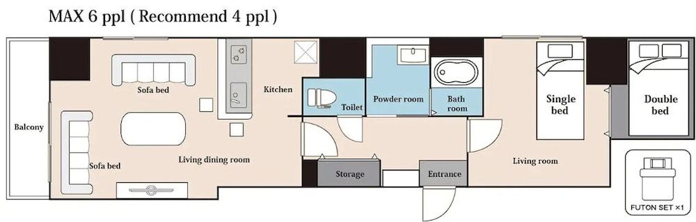 Glory Apartment, Non Smoking 24