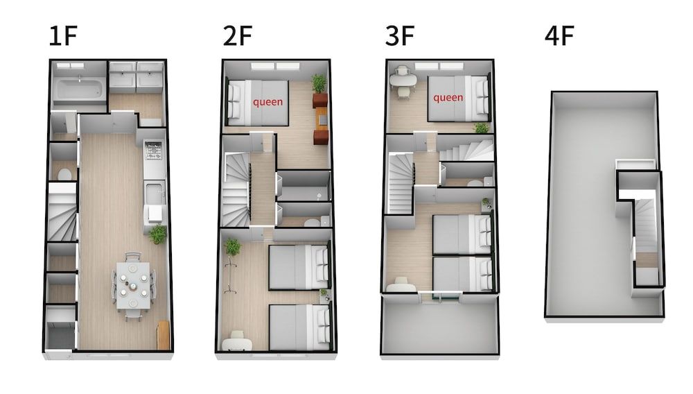 Room layout blue print