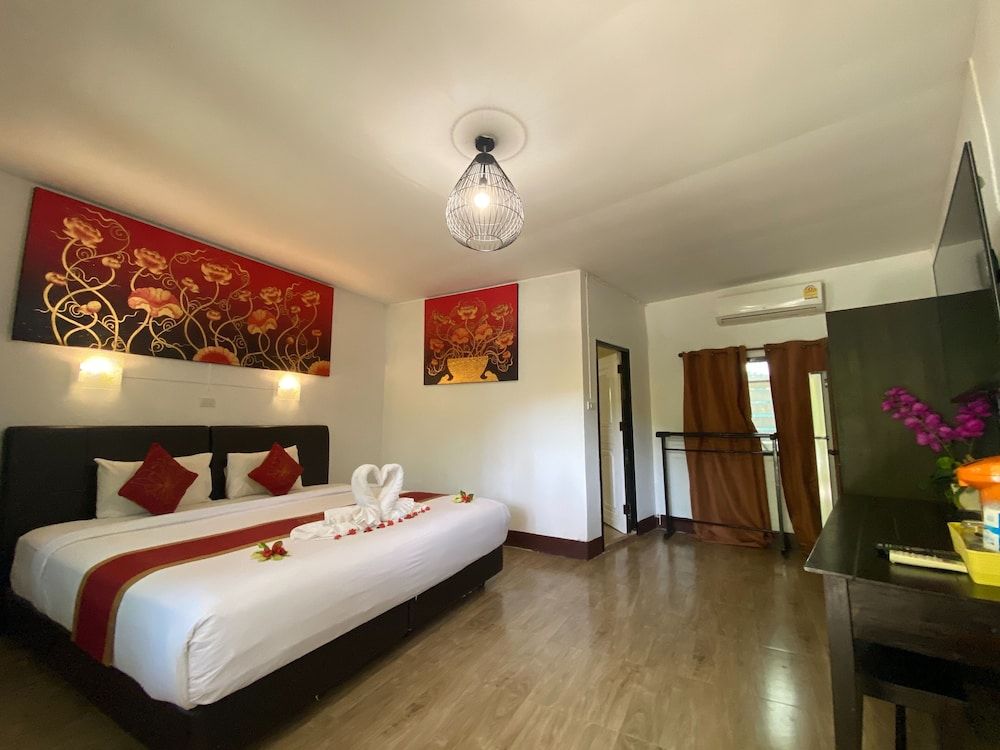 The Krabi Forest Homestay Air Conditioning Room, 1 King Bed, Garden View 15