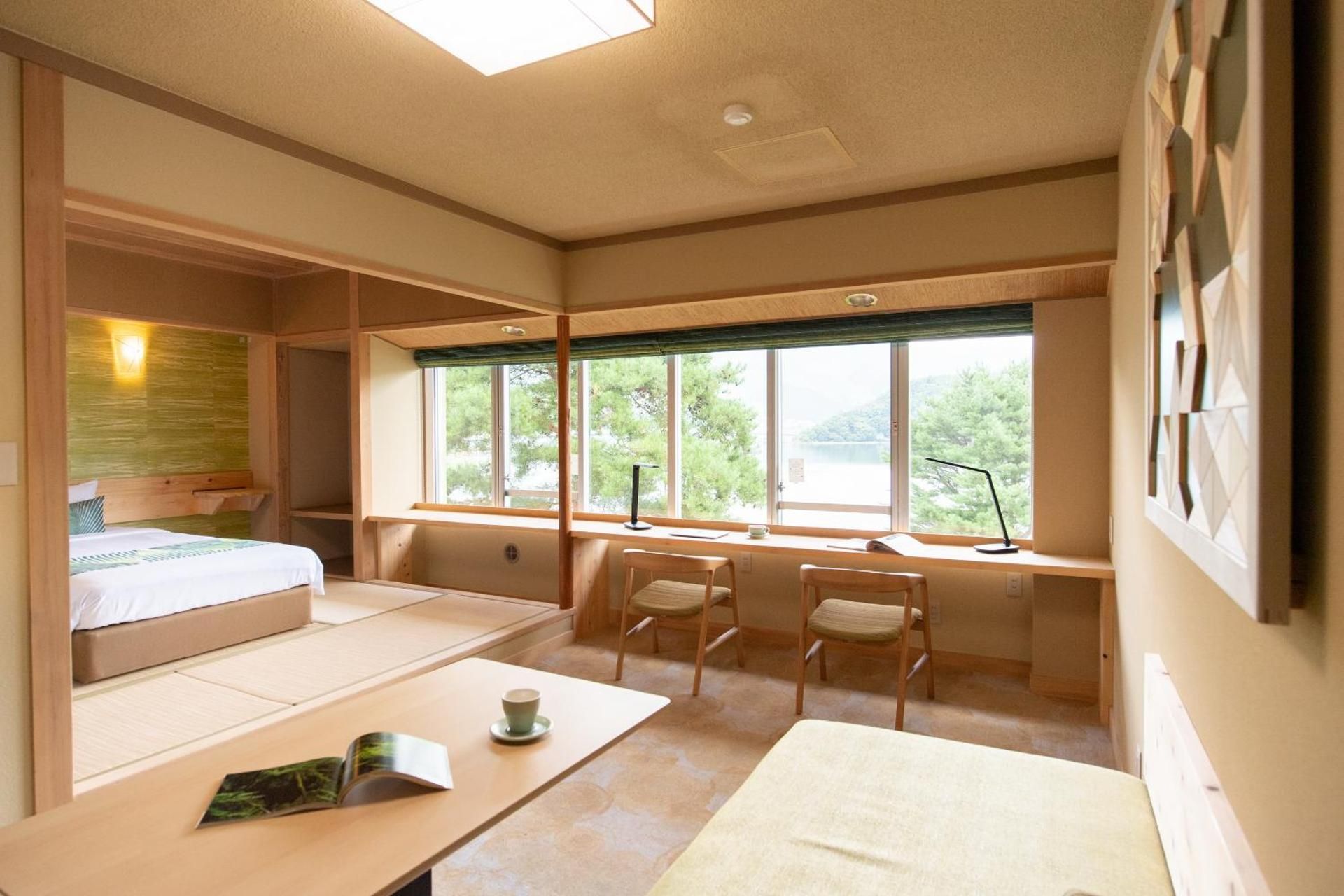 Lake View Room A with Tatami - Newly Renovated - West Building