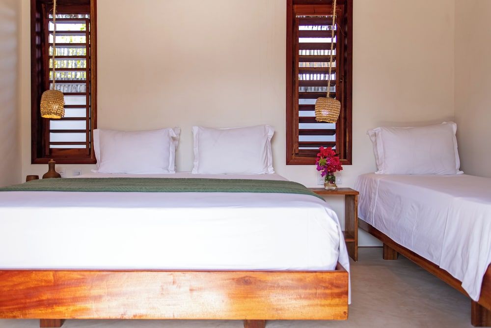 Vilarejo Preá Bangalo Familia Ducha ar livre 3