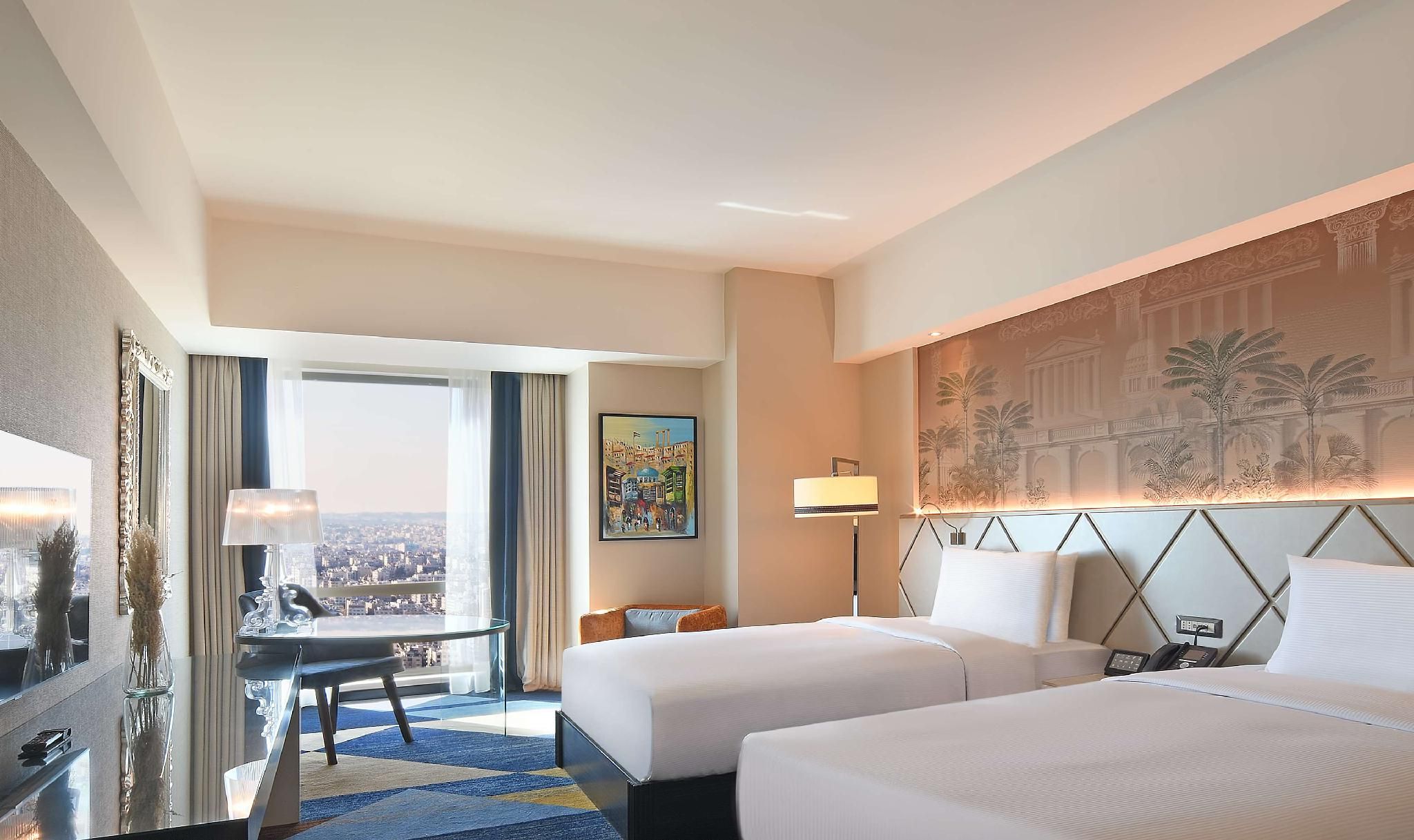 Hilton Amman TWO TWIN BEDS GUEST ROOM